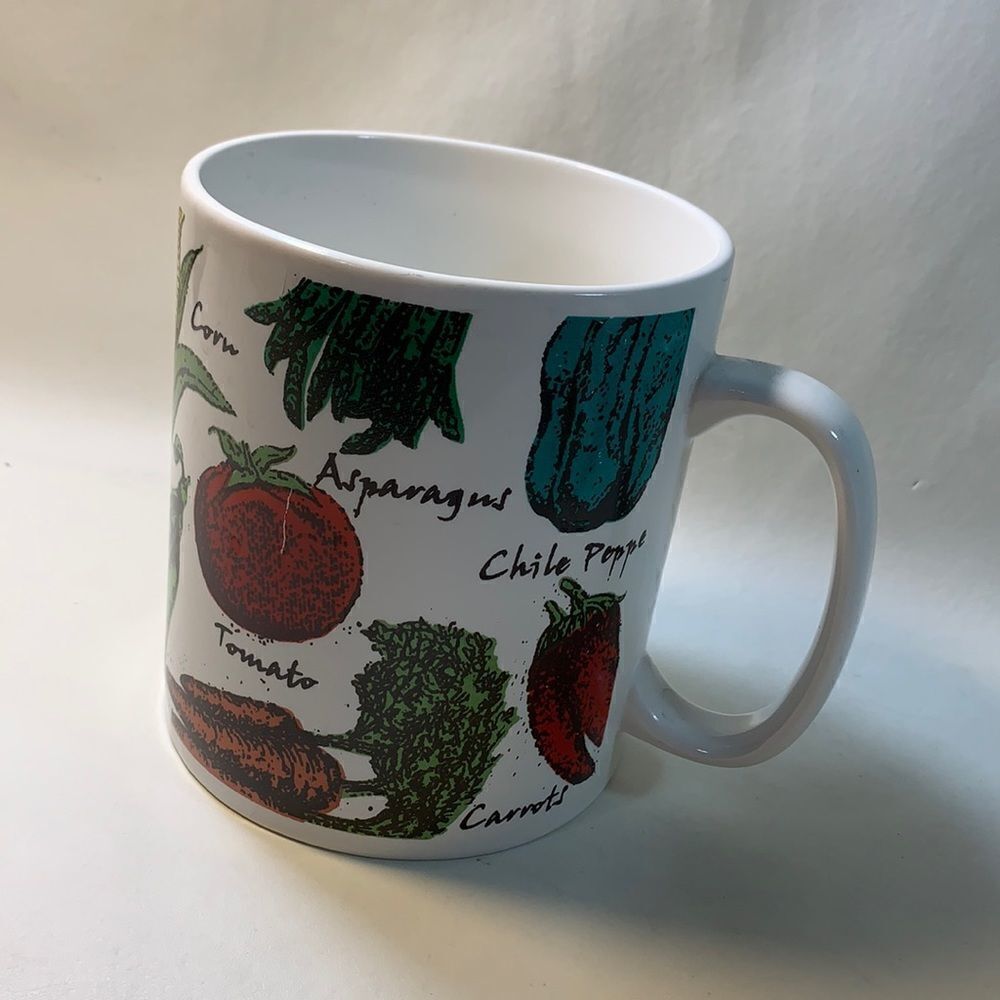 Large 32 Ounce Vegetable Designed Coffee Coco Mug